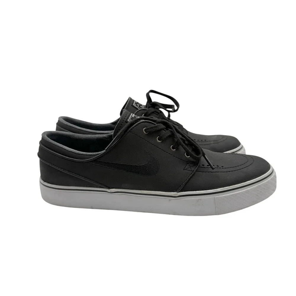 Nike Zoom Stefan Janoski‎ L Shoes Black White Men's Size 9.5